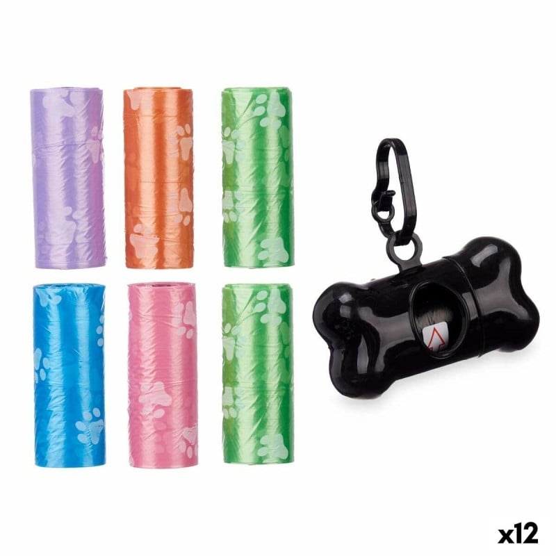 Pet Bag Dispenser Plastic Set (12 Units)