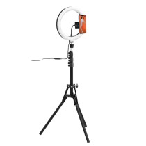 Selfie Ring Light with Tripod and Remote Celly CLICKGHOSTUSBBK