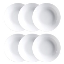 Service de vaisselle Luminarc Diwali 6 pcs Blanc verre