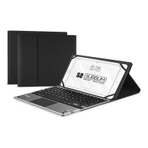 Housse pour Tablette et Clavier Subblim SUB-KT2-BTP001 Noir Espagnol Qwerty