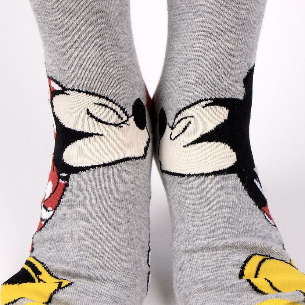 Chaussettes Minnie Mouse Gris (36-43)