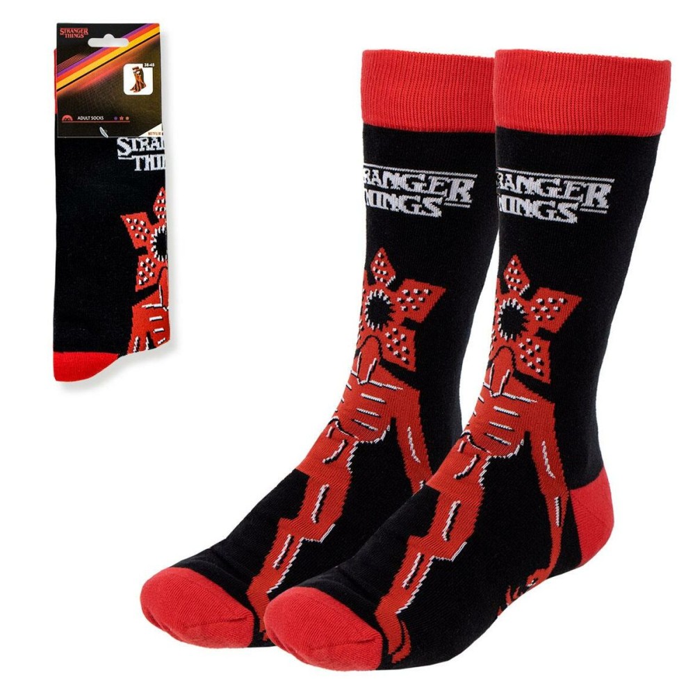 Socken Stranger Things Schwarz 38-45