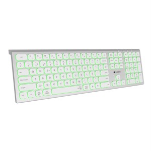 Clavier Bluetooth Subblim SUBKB-3MIE300 Argent Espagnol Qwerty