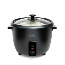 Rice Cooker Black & Decker BXRC1800E Black 1,8 L White Aluminium 700 W