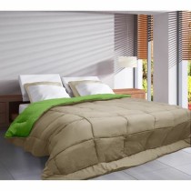 Remplissage de couette Poyet  Motte Calgary Vert Beige 400 g /m² 140 x 200 cm