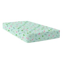 Drap housse HappyFriday Moshi Moshi Cute Llamas Multicouleur 90 x 200 x 32 cm