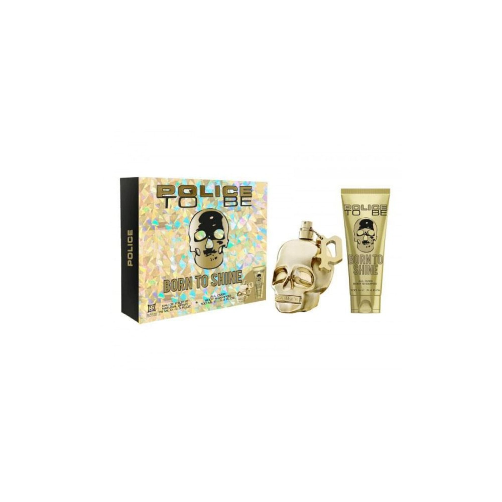 Set de Parfum Homme Police BORN TO SHINE EDT 2 Pièces