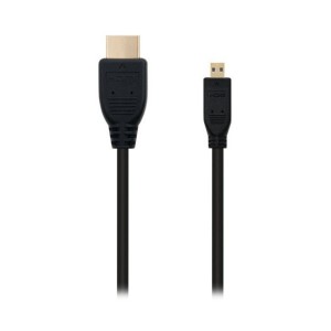 HDMI auf Mikro HDMI Verbindungskabel NANOCABLE 10.15.3501 Schwarz 80 cm