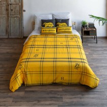 Housse de Couette Harry Potter Hufflepuff Jaune Multicouleur 175 Fils 155 x 220 cm Lit 1 persone