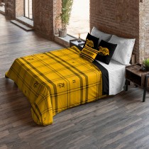 Housse de Couette Harry Potter Hufflepuff Jaune Multicouleur 175 Fils 155 x 220 cm Lit 1 persone