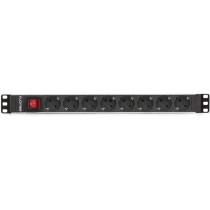 Schuko 19" 8 Way Multi-socket Adapter Salicru 680CA000003 (1,5 m)