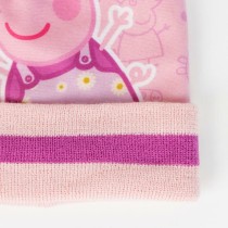 Hat & Gloves Peppa Pig Pink