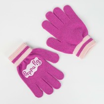 Hat & Gloves Peppa Pig Pink