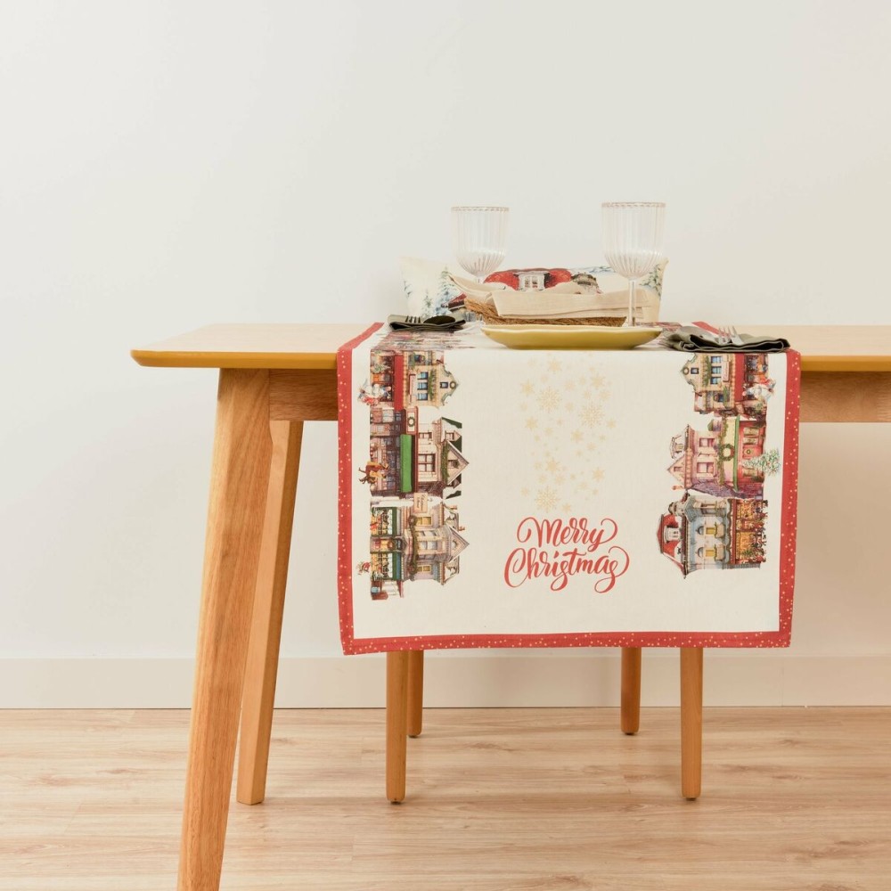 Chemin de Table Belum Christmas City Multicouleur 45 x 140 cm