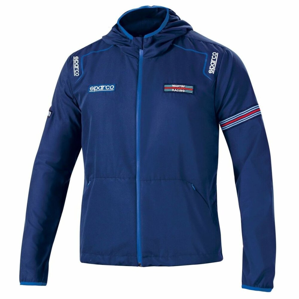 Veste Coupe-Vent Sparco Martini Racing Bleu L