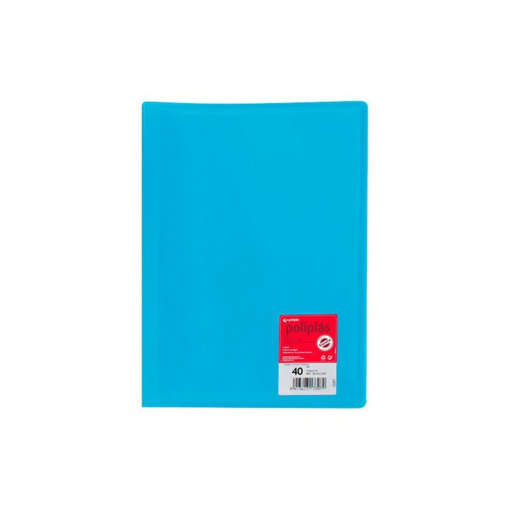 Organiser Folder Grafoplas Poliplás Blue A4 (5 Units)