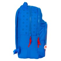 Schulrucksack Super Mario Play Blau Rot 32 x 42 x 15 cm