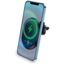 Wireless Charger Support for Car Cool Qi Black