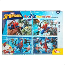 Puzzle Enfant Spider-Man Double face 4 en 1 48 Pièces 35 x 1,5 x 25 cm (6 Unités)