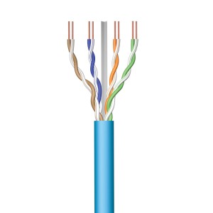 UTP starres Netzwerkkabel der Kategorie 6 Ewent IM1224 Blau 305 m