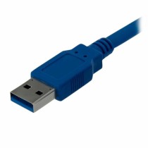 USB A zu USB-B-Kabel Startech USB3SAB1M            Blau