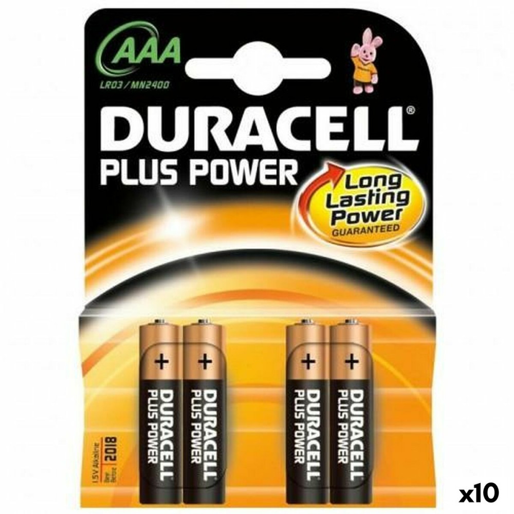 Batteries DURACELL 1,5 V (10 Unités)