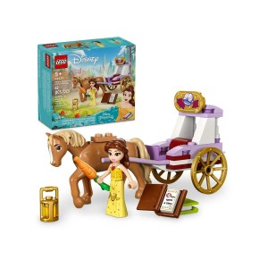 Construction set Lego 43233 Belle's Storytime Horse Carriage White Multicolour 62 Pieces