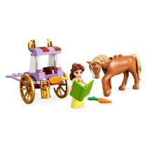 Konstruktionsspiel Lego 43233 Belle's Storytime Horse Carriage Weiß Bunt 62 Stücke