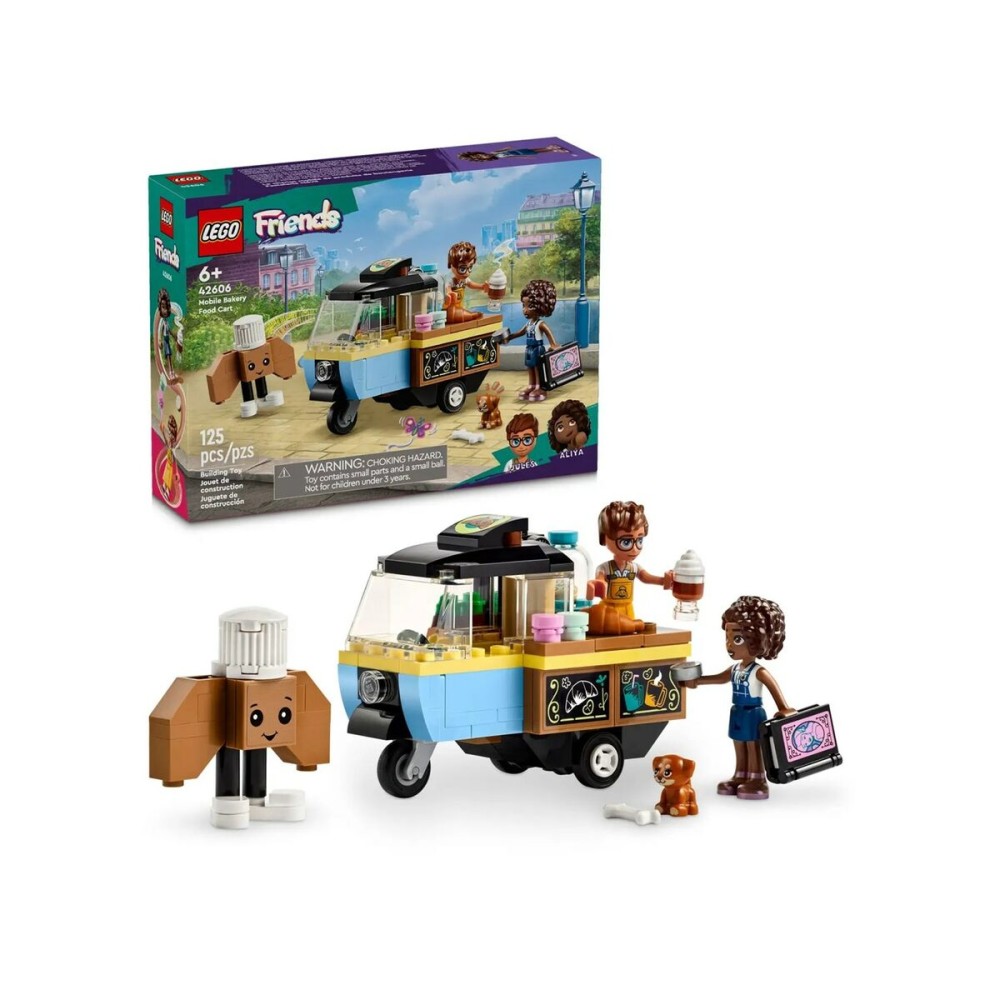 Konstruktionsspiel Lego Carro de Comida de Panadería Móvil Bunt 125 Stücke