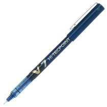 stylo à encre liquide Pilot V-7 Hi-Tecpoint Bleu 0,5 mm (12 Unités)