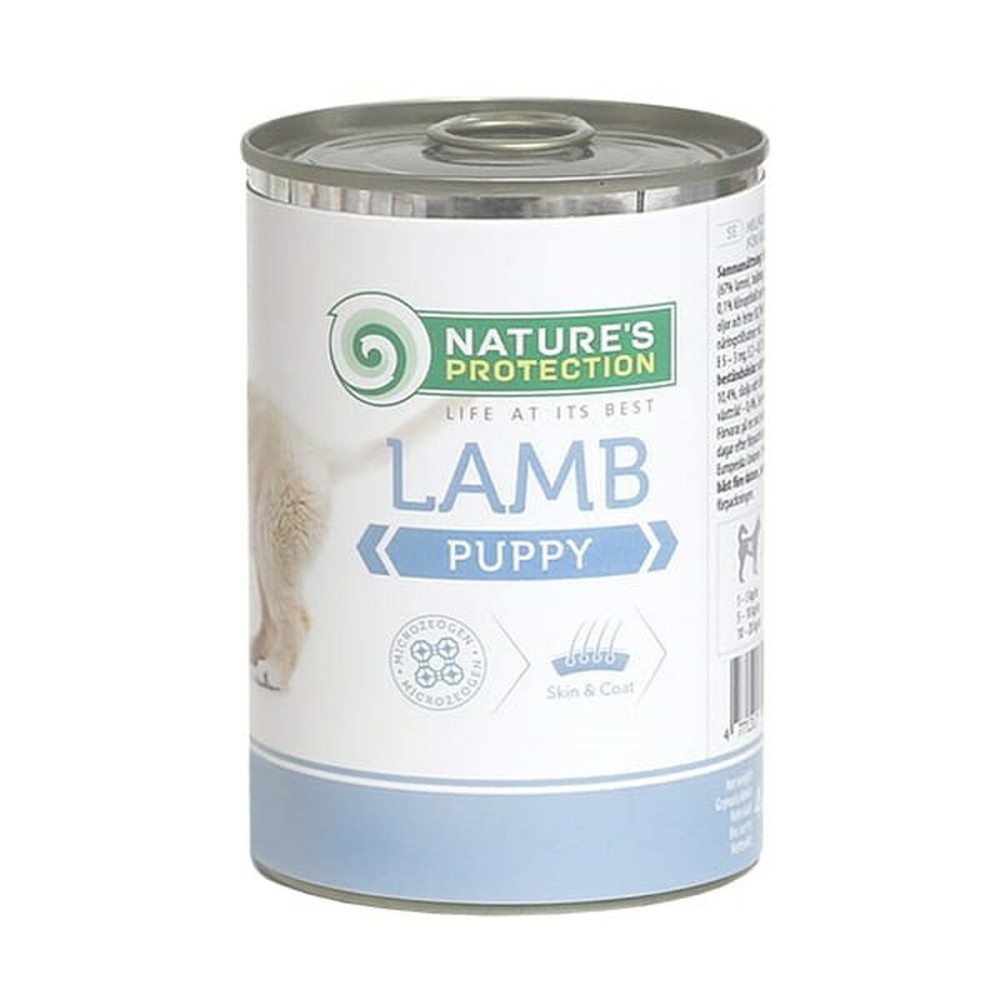 Wet food NATURE'S PROTECTION Puppy Lamb 400 g