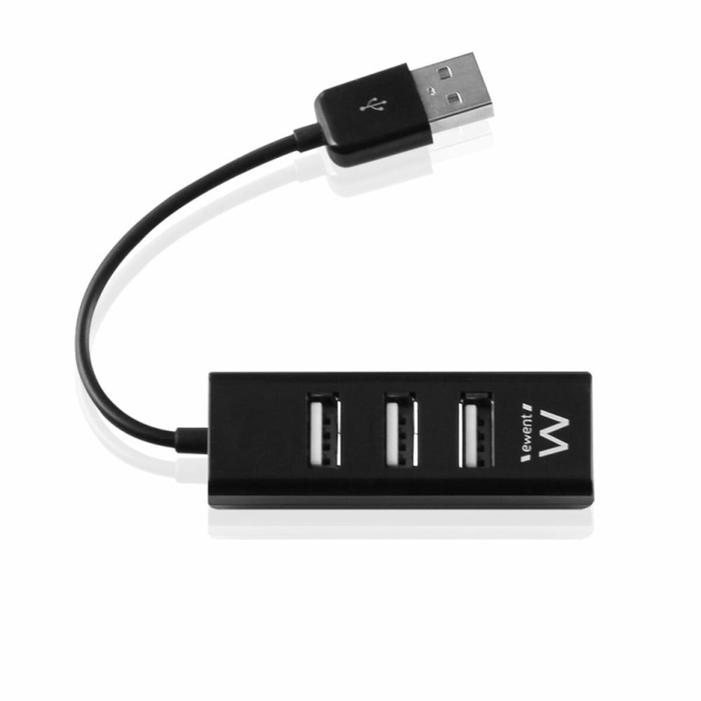 Hub USB Ewent EW1123 Noir