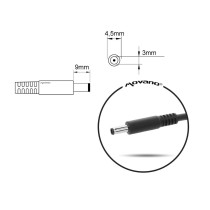 Laptopladekabel Mitsu 5ZM018 65 W