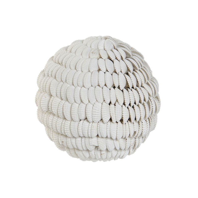 Boule Décorative Home ESPRIT Blanc 12 x 12 x 12 cm