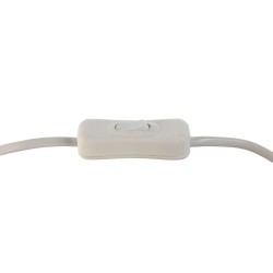 Lampe de bureau Home ESPRIT Blanc Doré Résine Plastique 220 V 14 x 14 x 32 cm