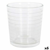 Glass La Mediterránea Ignea aros 6 Units (6 Pieces) (28 cl)(6 uds)