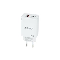 Chargeur mural TooQ TQWC-GANQCPD45WT Blanc 45 W (1 Unité)