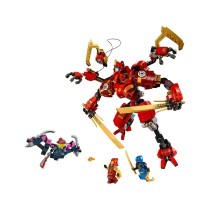 Konstruktionsspiel Lego Ninja Trepador Mech de Kai Bunt