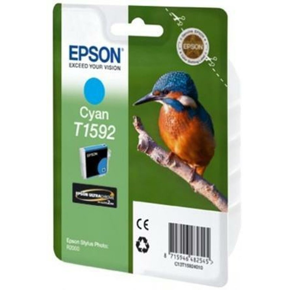 Original Ink Cartridge Epson Cartucho T1592 cian Cyan