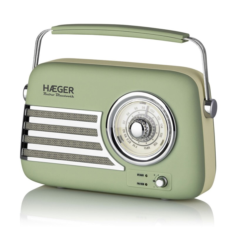 Tragbares Bluetooth-Radio Haeger RB-GRE.001A