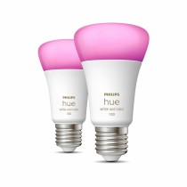 Ampoule à Puce Philips Pack de 2 E27 Blanc F 9 W E27 806 lm (6500 K)