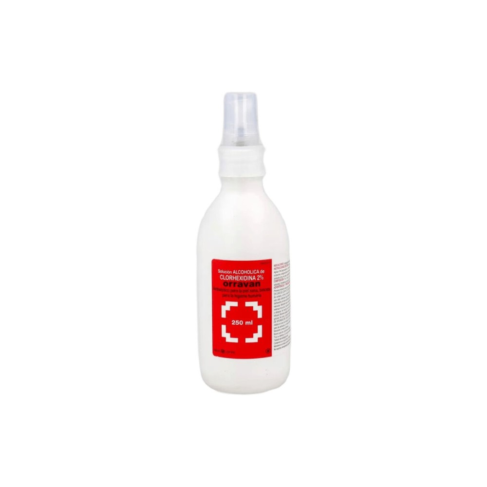 Disinfectant Spray Orravan CLORHEXIDINA 2% 250 ml Antiseptic Chlorhexidine