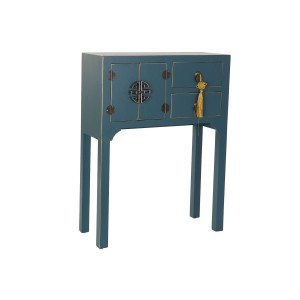 Console DKD Home Decor Fir Blue MDF Wood 63 x 26 x 83 cm