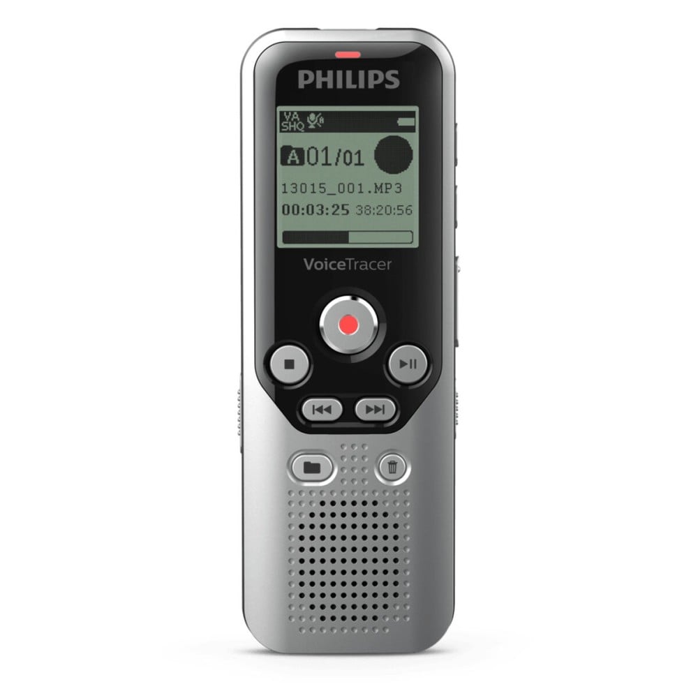 Enrégisteur Philips DVT1250 Noir/Gris