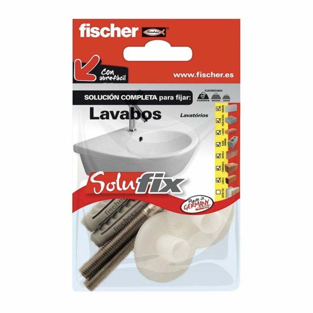 Kit de scellement Fischer Solufix 502695 Lavabo 6 Pièces