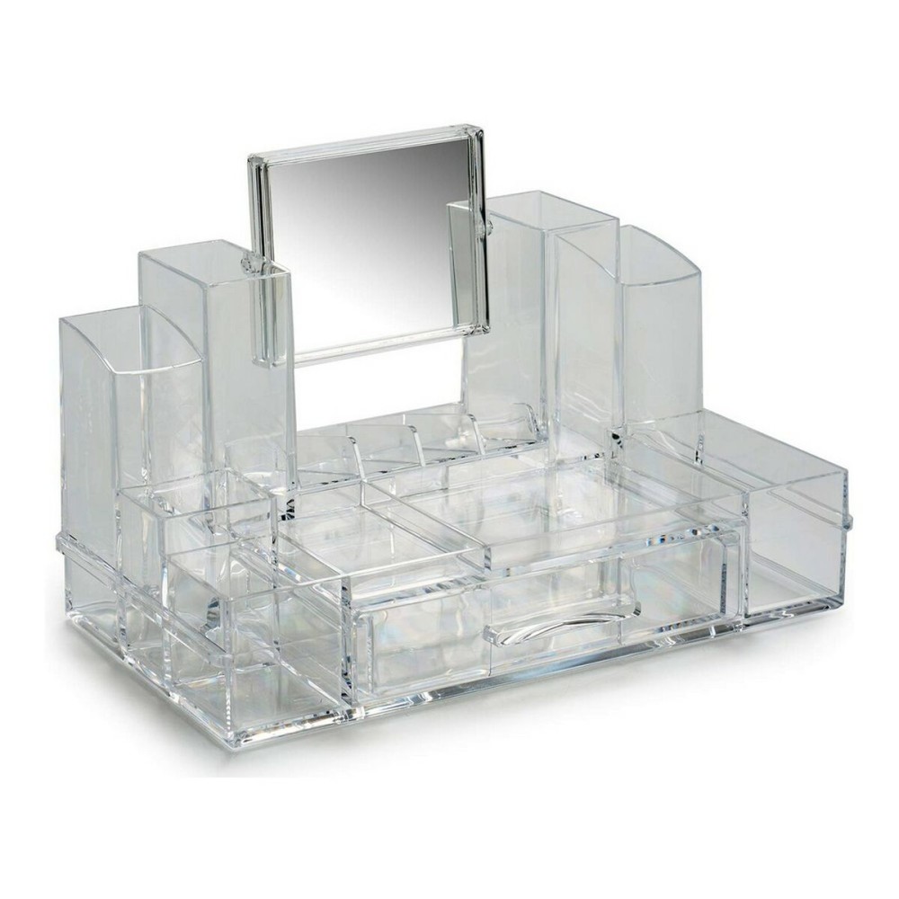 Organisateur de maquillage Berilo 6221 Transparent 15,5 x 19,5 x 30 cm