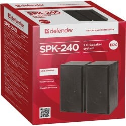 Haut-parleurs de PC Defender SPK-240 Noir