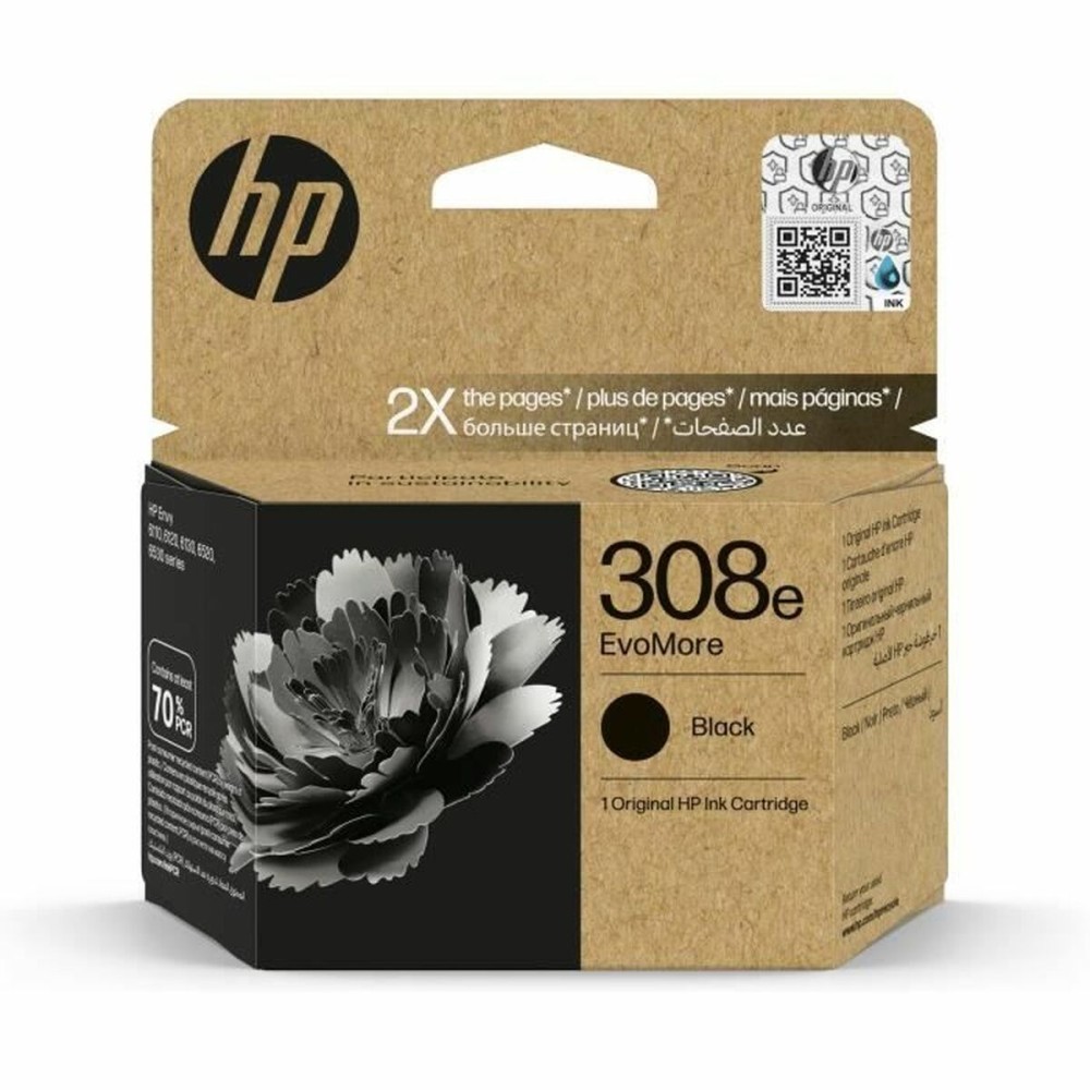 Original Ink Cartridge HP Black Multicolour (1 Unit)