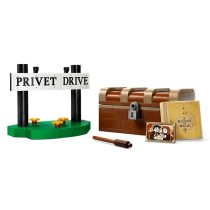 Konstruktionsspiel Lego 76425 Hedwig en Privet Drive Bunt