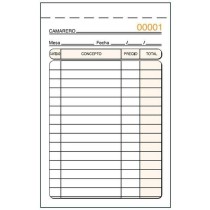 Invoice Check-book 9 x 14 cm (10 Units)